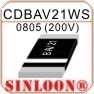 CDBAV21WS (0805 200V 0.2A)